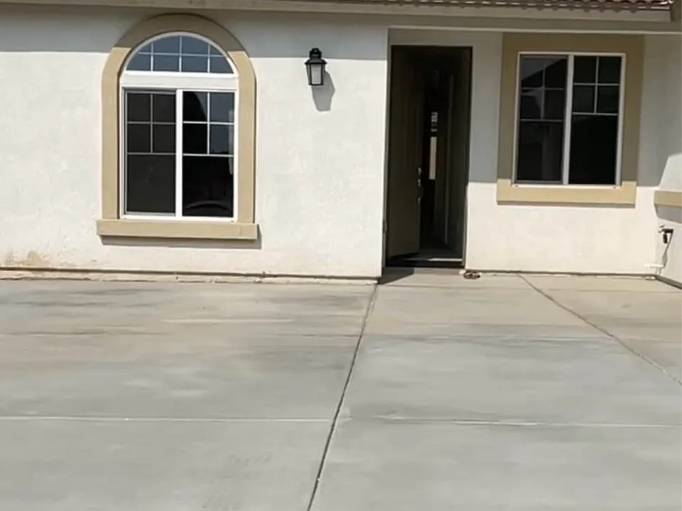 Front of the house.