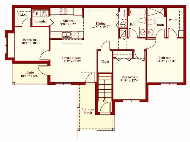 Floor plan The Bermuda II