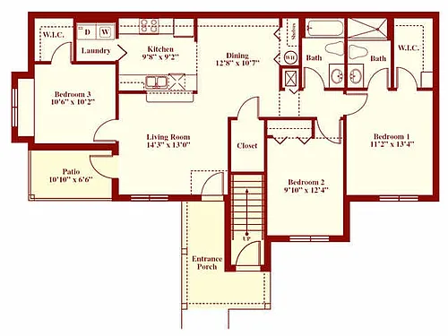 Floor plan The Bermuda II