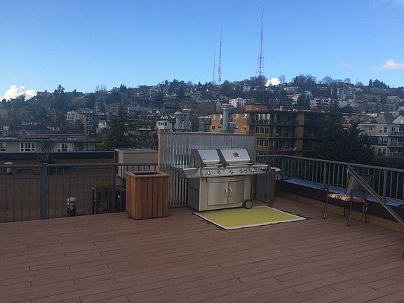 BBQ on rooftop.