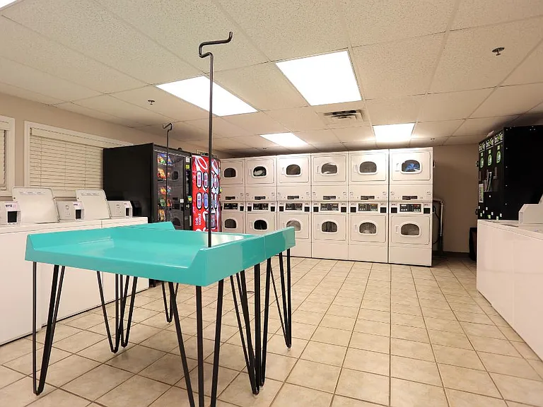 On-site laundry facility