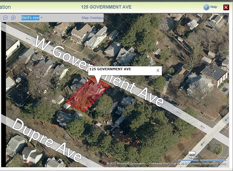 Birds Eye View of Plat