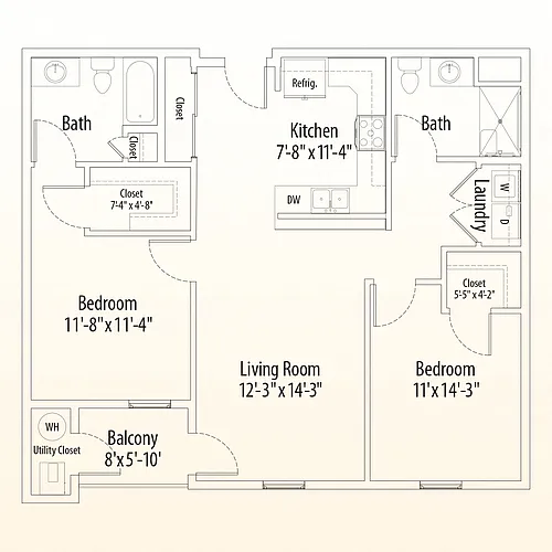 Floor plan F-bc