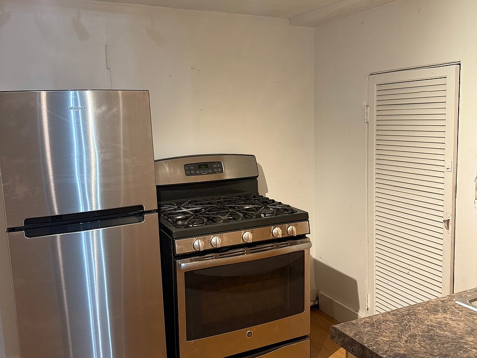 New stainless steel appliances.