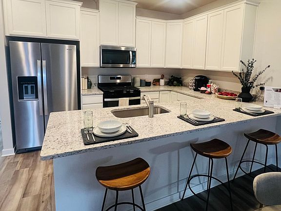 Kitchen front view