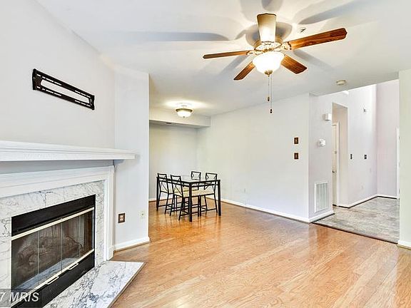 View of living room and dining room