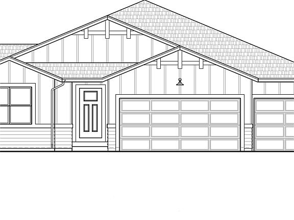 The Ellingwood - Farmhouse Rendering of home to be built