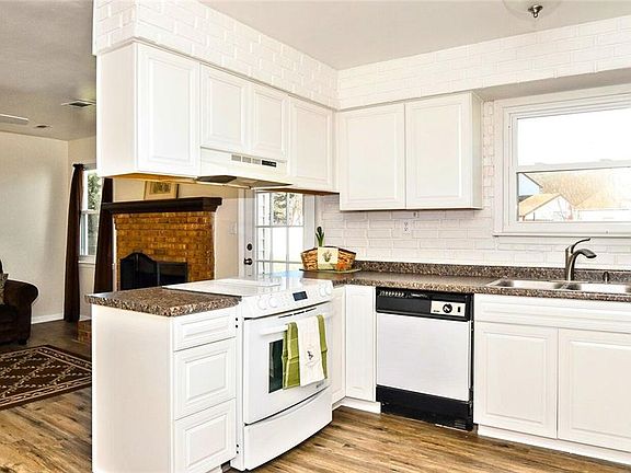 Updated Kitchen open to Family Room.
