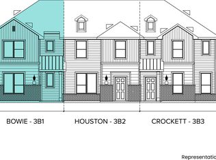 Seven Oaks Bowie Plan, Seven Oaks Townhomes, Tomball, TX 77375