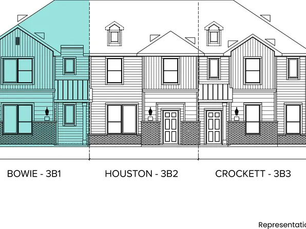 Seven Oaks Bowie Plan, Seven Oaks Townhomes
