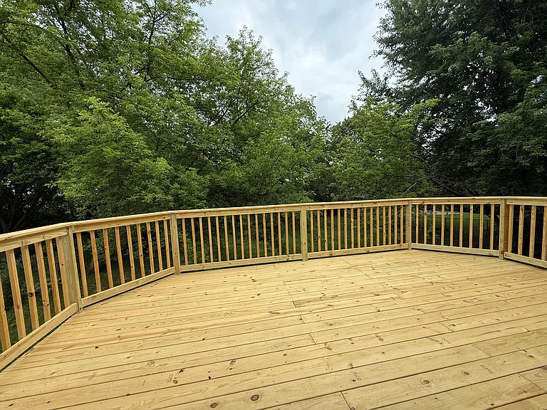 Back deck