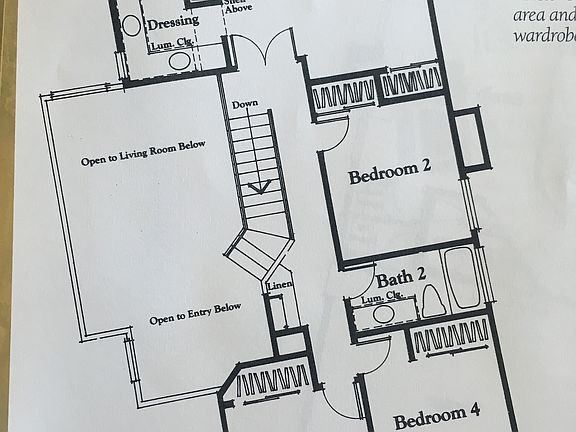 Home layout upstairs