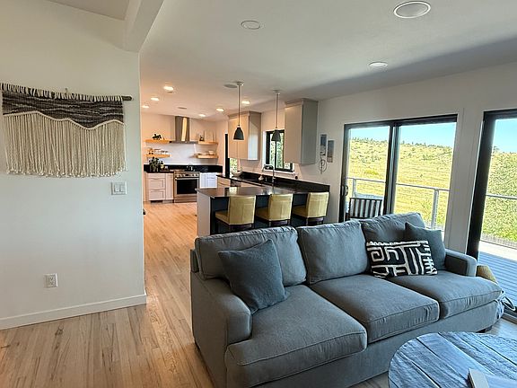 View looking towards kitchen