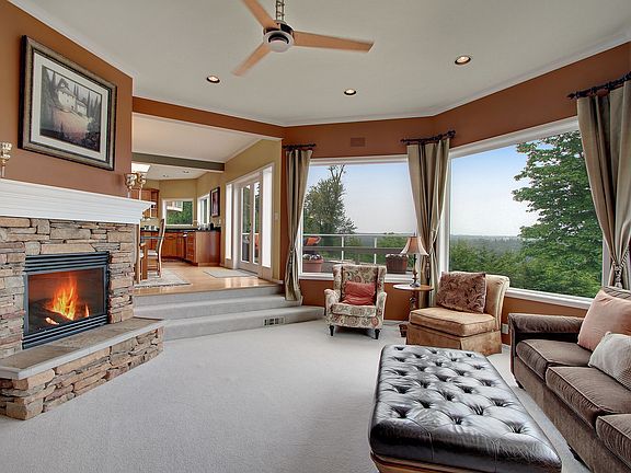 Sunken living room