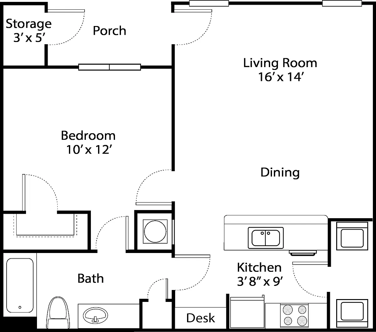 Floor plan A1