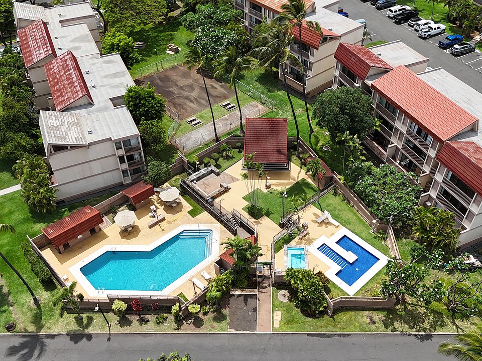 One of our resort style pools, kids pool, spa, BBQ and club house areas.