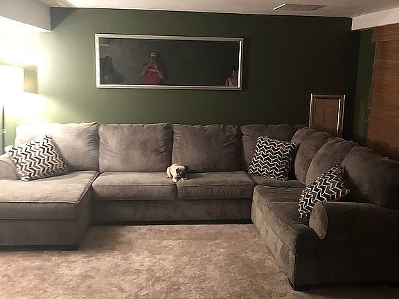 Finished walkout basement