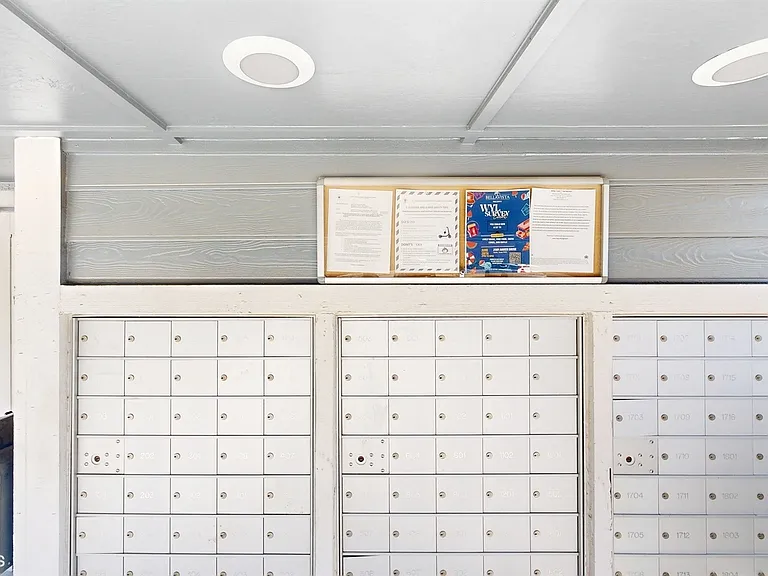 Community onsite mailboxes