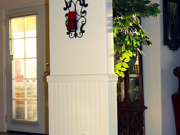 Arch with Wainscoting