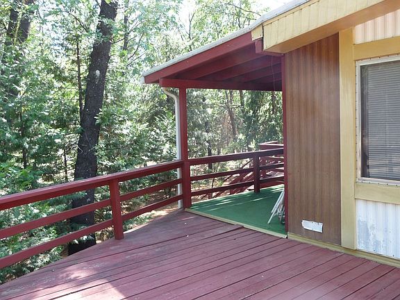 Looking back from rear deck