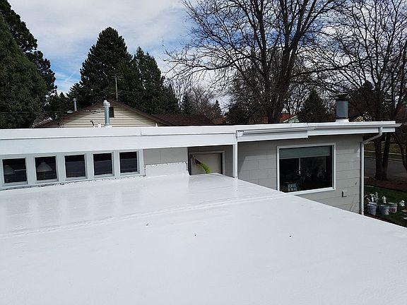 Refinished roof