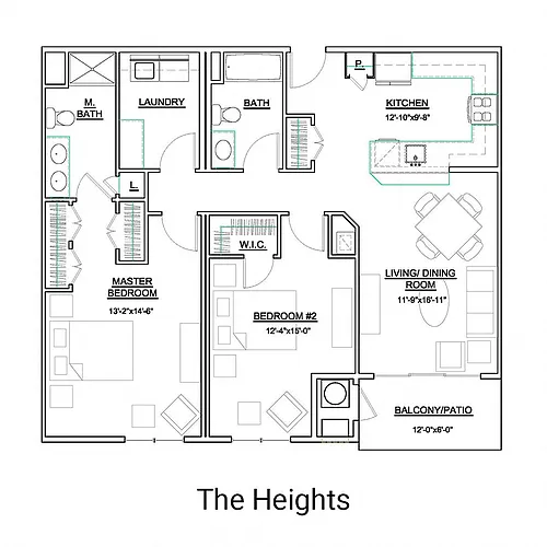 Floor plan The Karamac