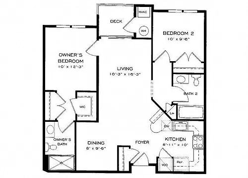 Floor plan B3