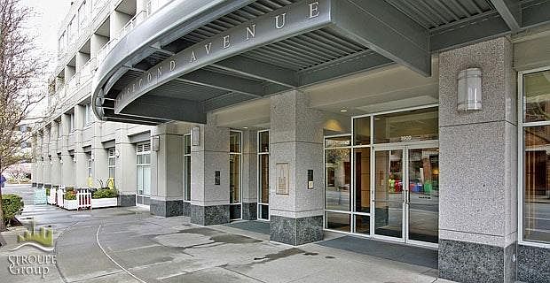 front door to lobby