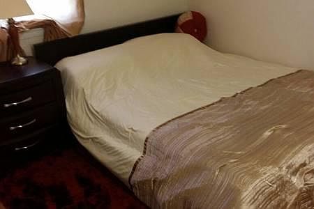 BR 1: Comfortable Queen bed. Update: Room darkening shades