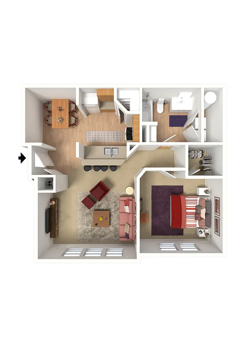 Floor plan Salmon