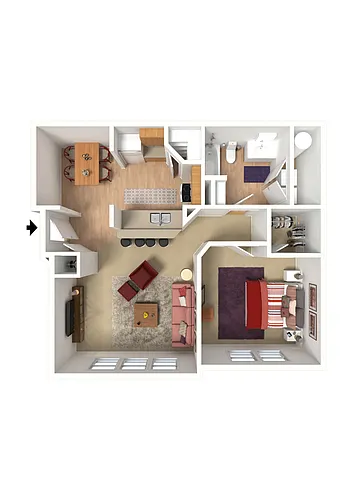 Floor plan Salmon