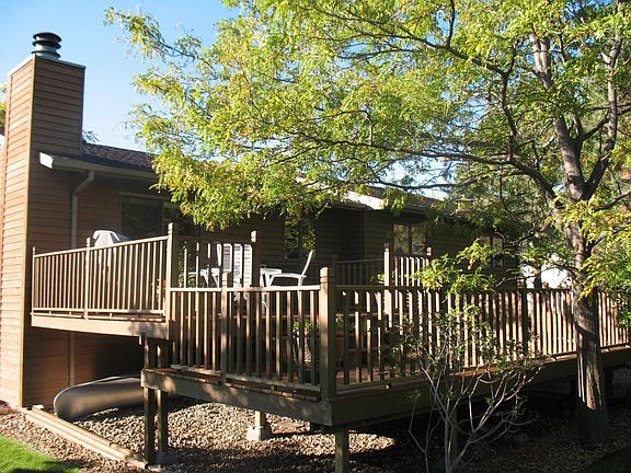 large maintenance free deck, house painted in 2010