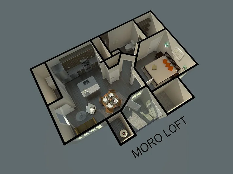 Thoughtful and efficient floorplan