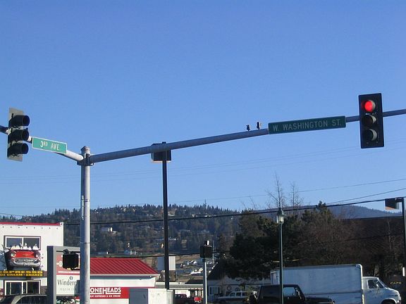Over 27,000 vehicles go by here each day