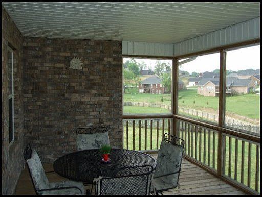 Screened porch