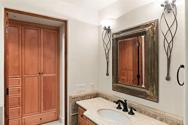 Master Closets and Bath