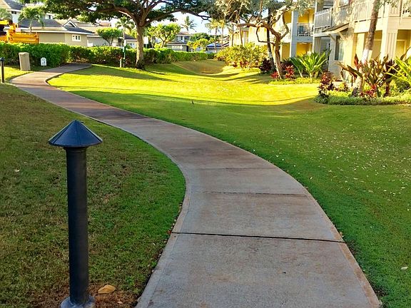Walking paths around the community and to supermarket