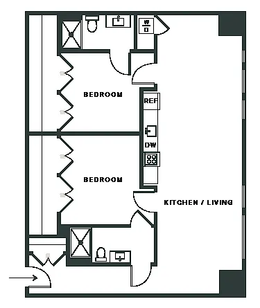 Floor plan B7