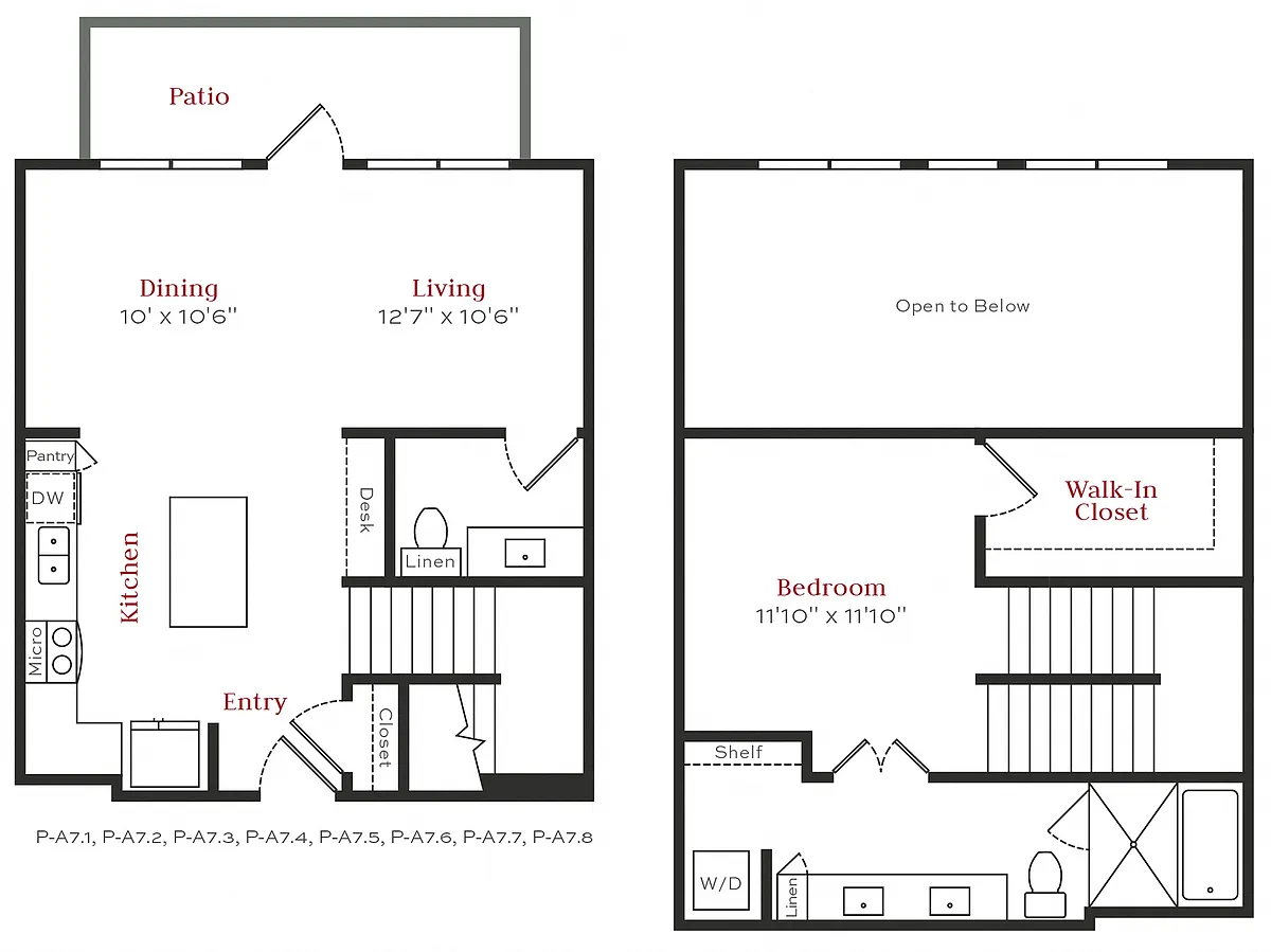Floor plan TH1