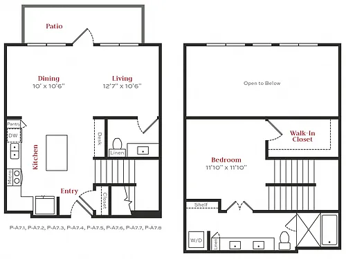 Floor plan TH1