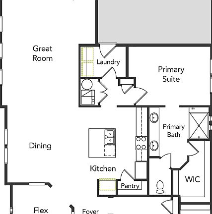 A layout of the Sirius floorplan