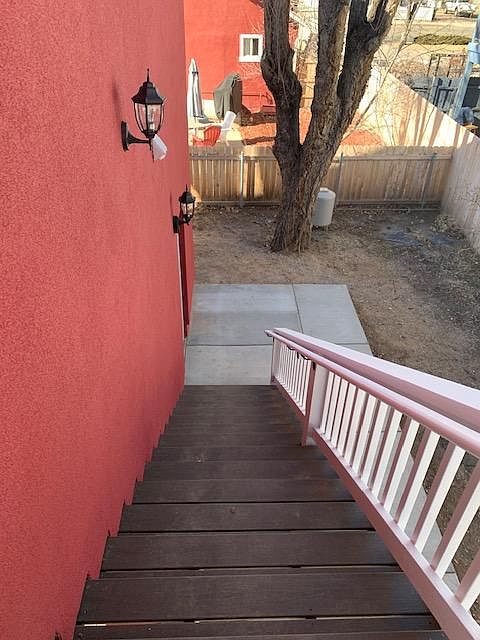 Stairway down from your house