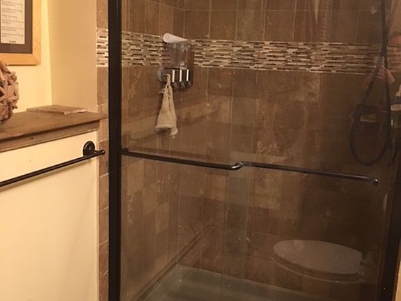 Master Bath Stone Tile