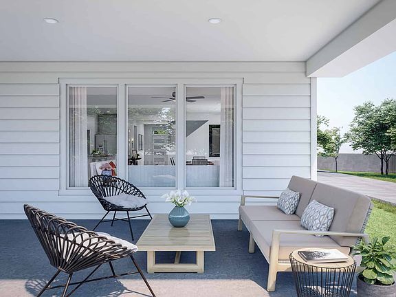 Representative Only Pedernales Plan Optional Outdoor Living Space