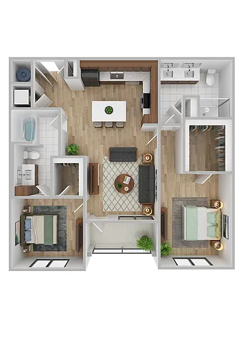 Floor plan B2