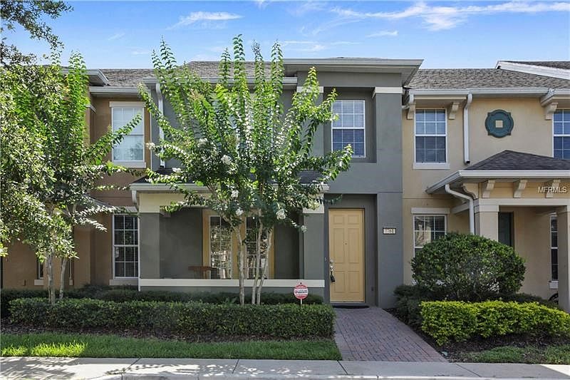 This home has a large covered porch.