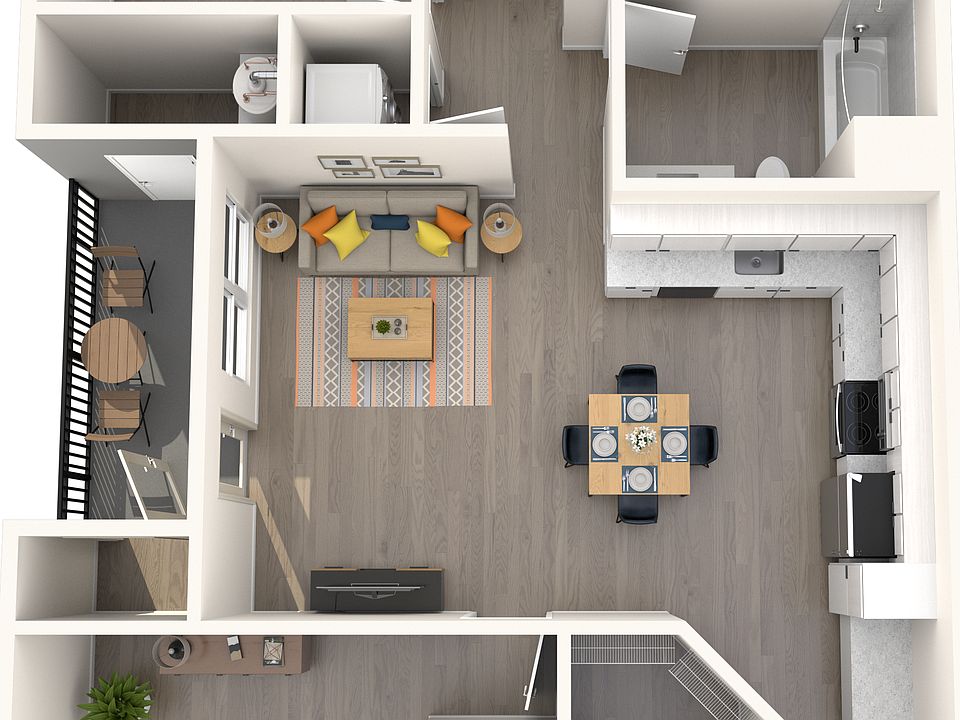 2nd image of 7121 Colorado Blvd #3B-2Ba