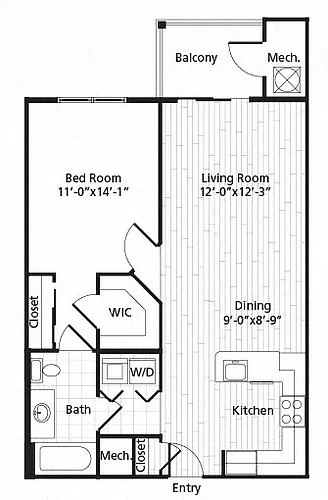 Floor plan A1