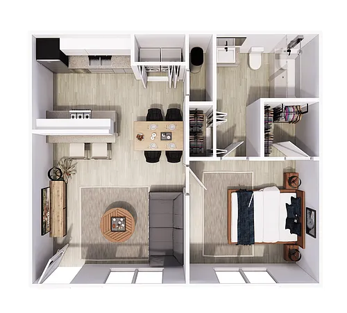Floor plan The Mulligan XL (Classic)
