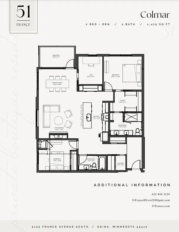 Floor plan Colemar